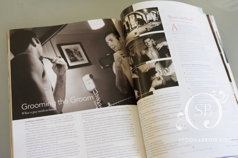 Groom preparation magazine feature