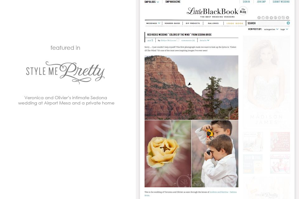 Style Me Pretty featured wedding