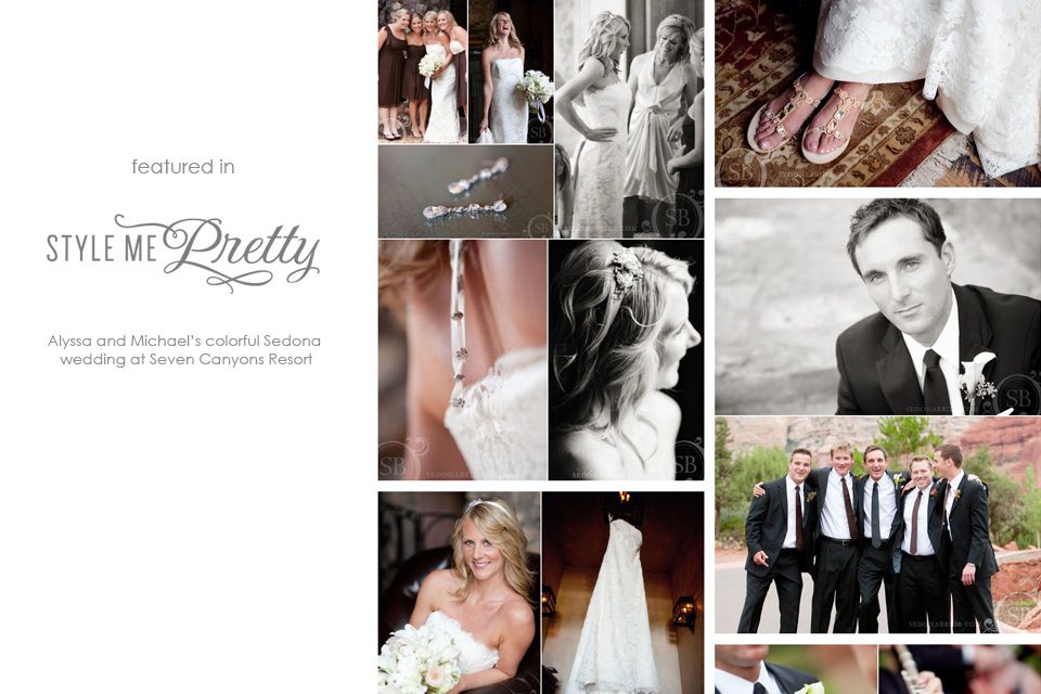 Style Me Pretty blog wedding feature