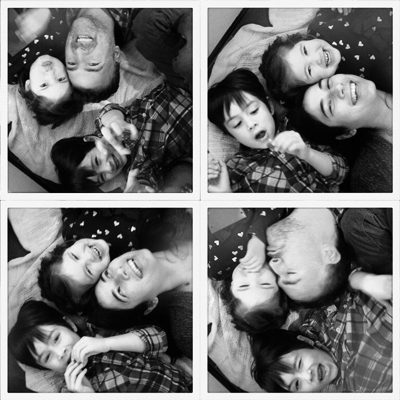 Andrew and Katrina family pictures