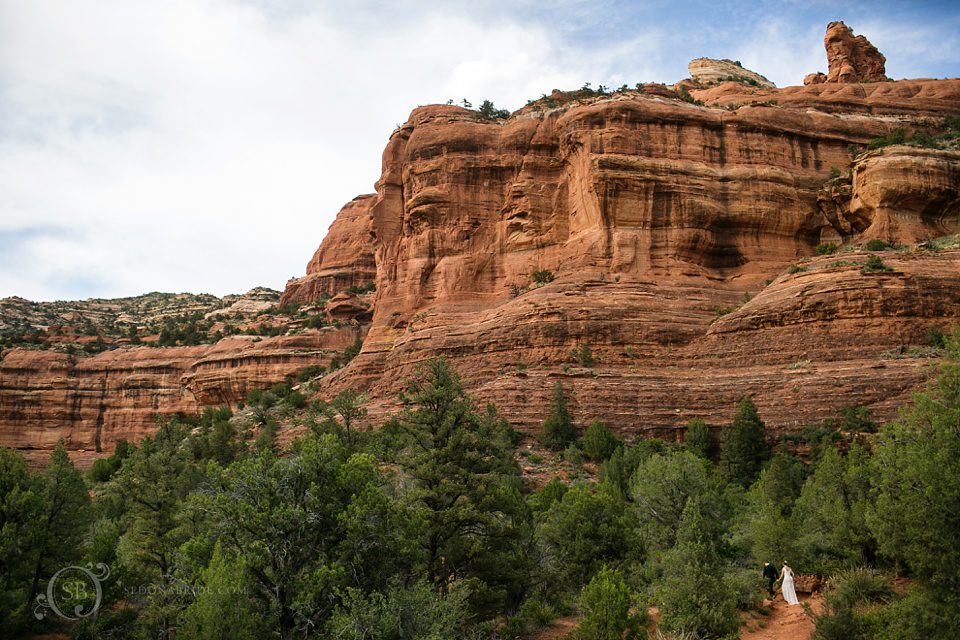 red rock wedding