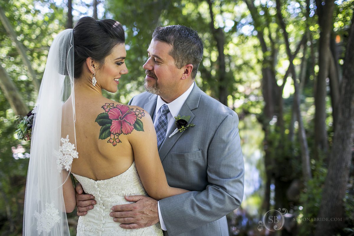 Sedona wedding photography at L'Auberge