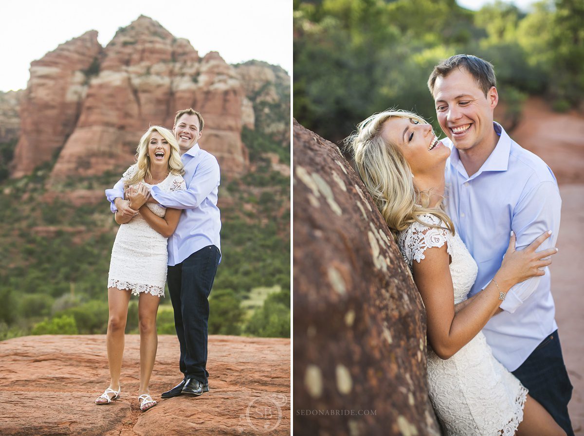 engagement session photos in Sedona