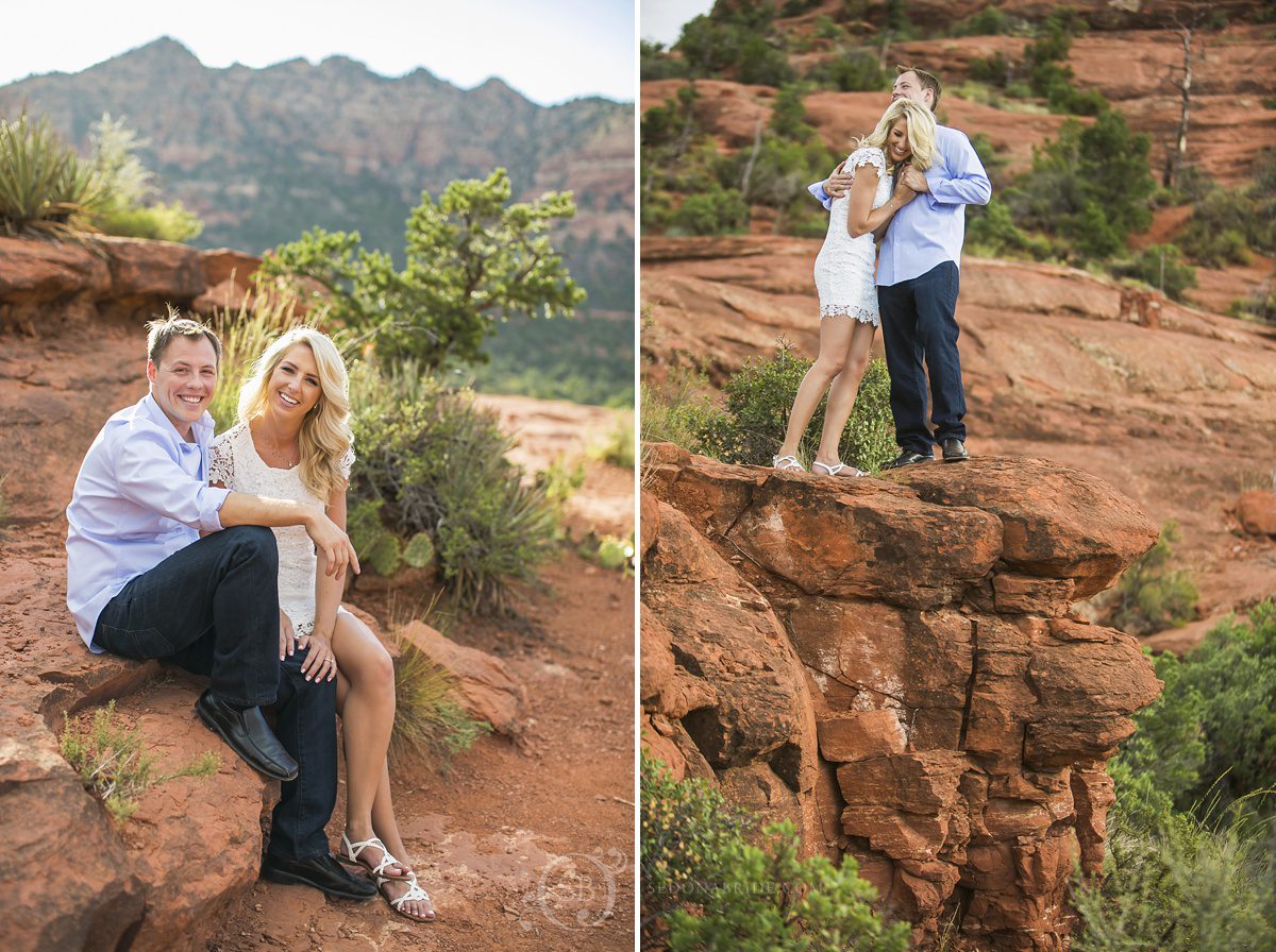 Sedona engagement session photography