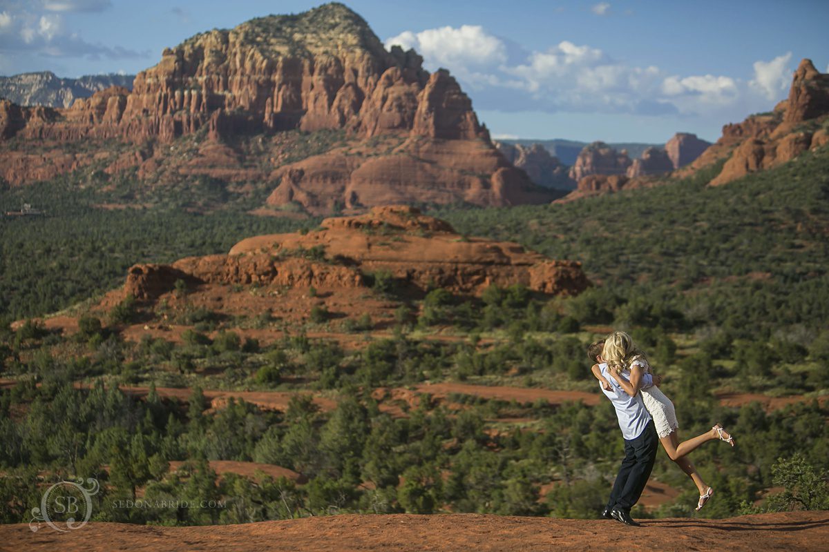 Sedona engagement photography