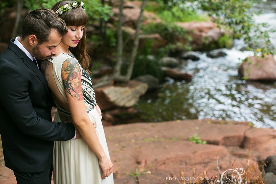 Oak Creek Canyon wedding at L'Auberge