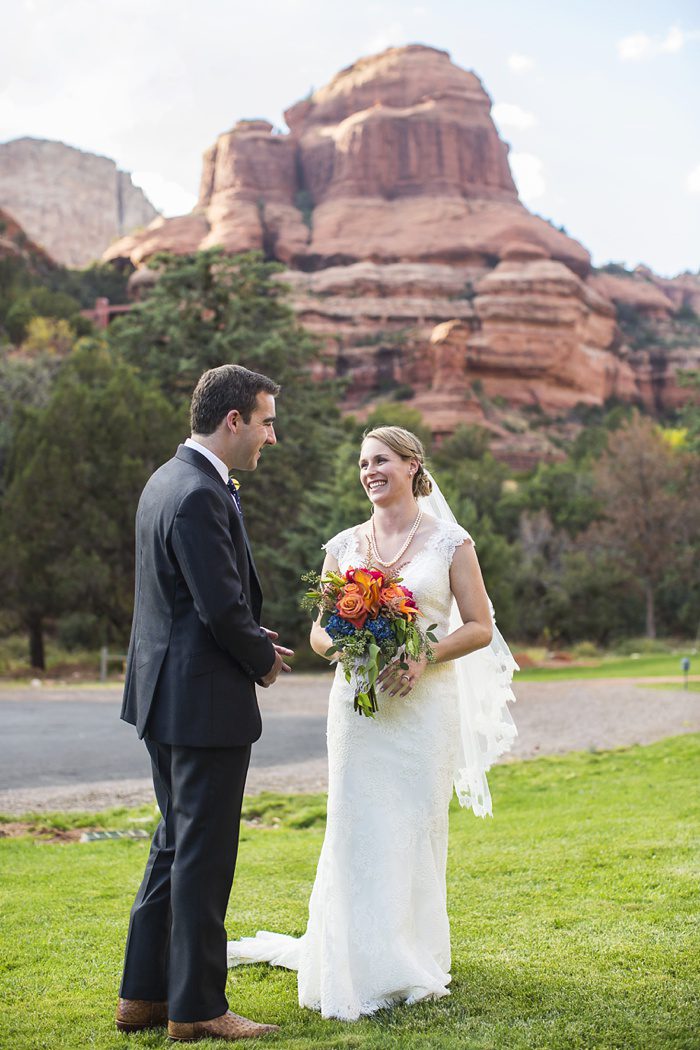 Enchantment Resort Sedona wedding photo