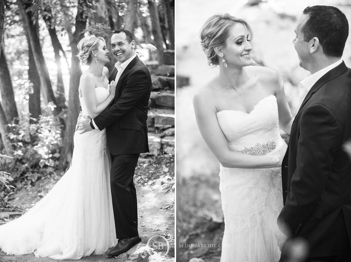 Sedona wedding photos at L'Auberge