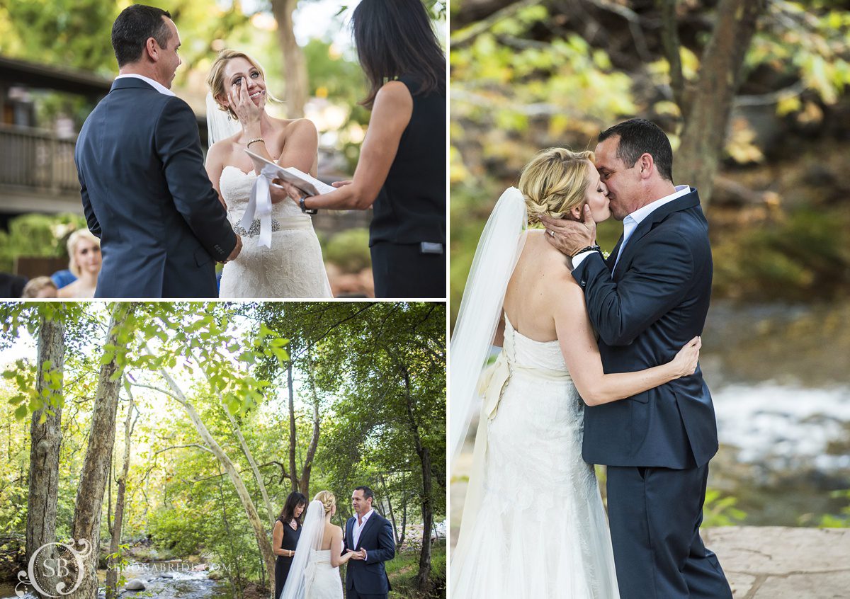 Sedona wedding ceremony at L'Auberge