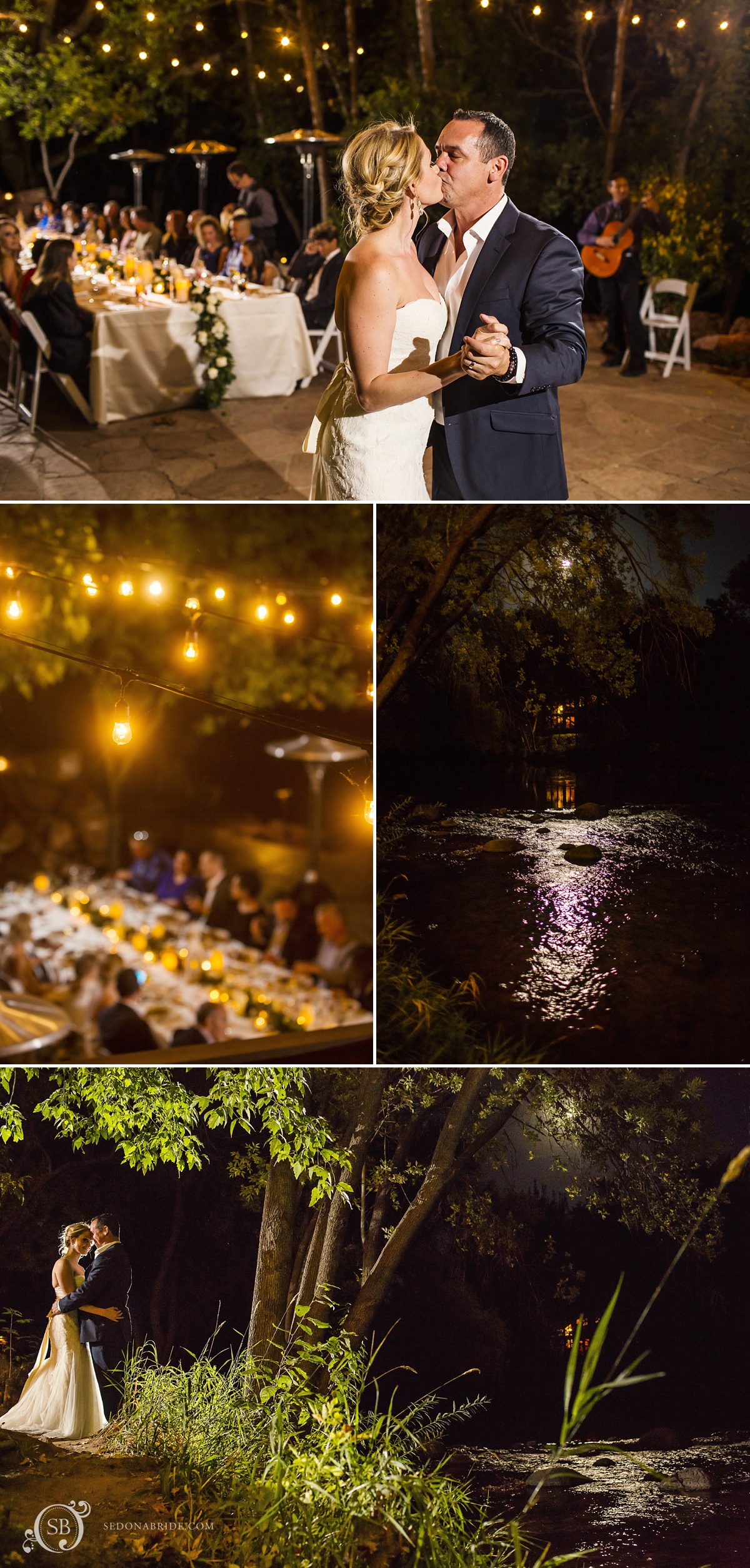 Sedona wedding reception at L'Auberge