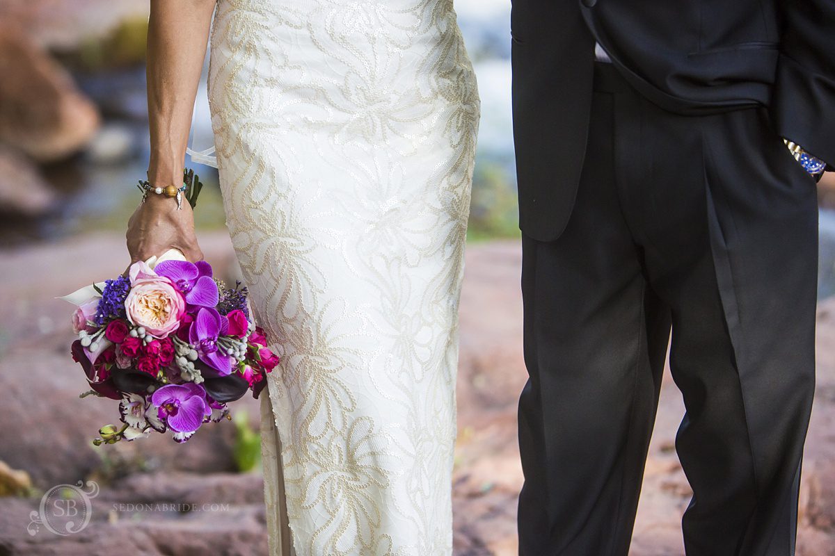 Sedona chapel wedding ~ Anita and Armand's wedding in Sedona - This couple are sharp dressed.