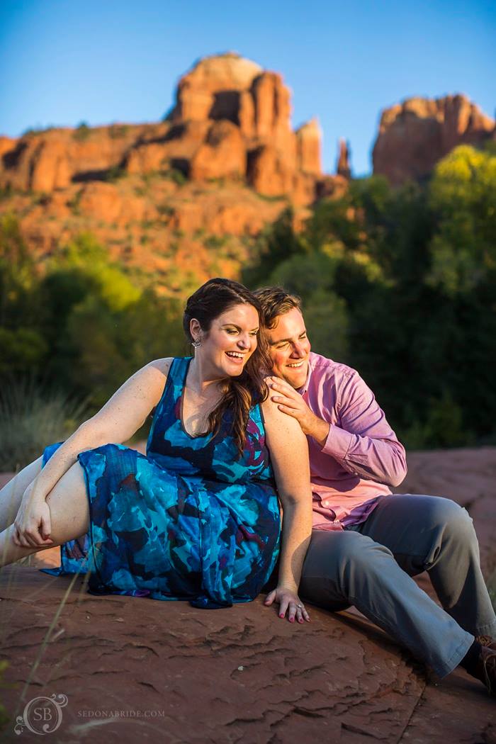 Sedona Engagement Session at Red Rock Crossing