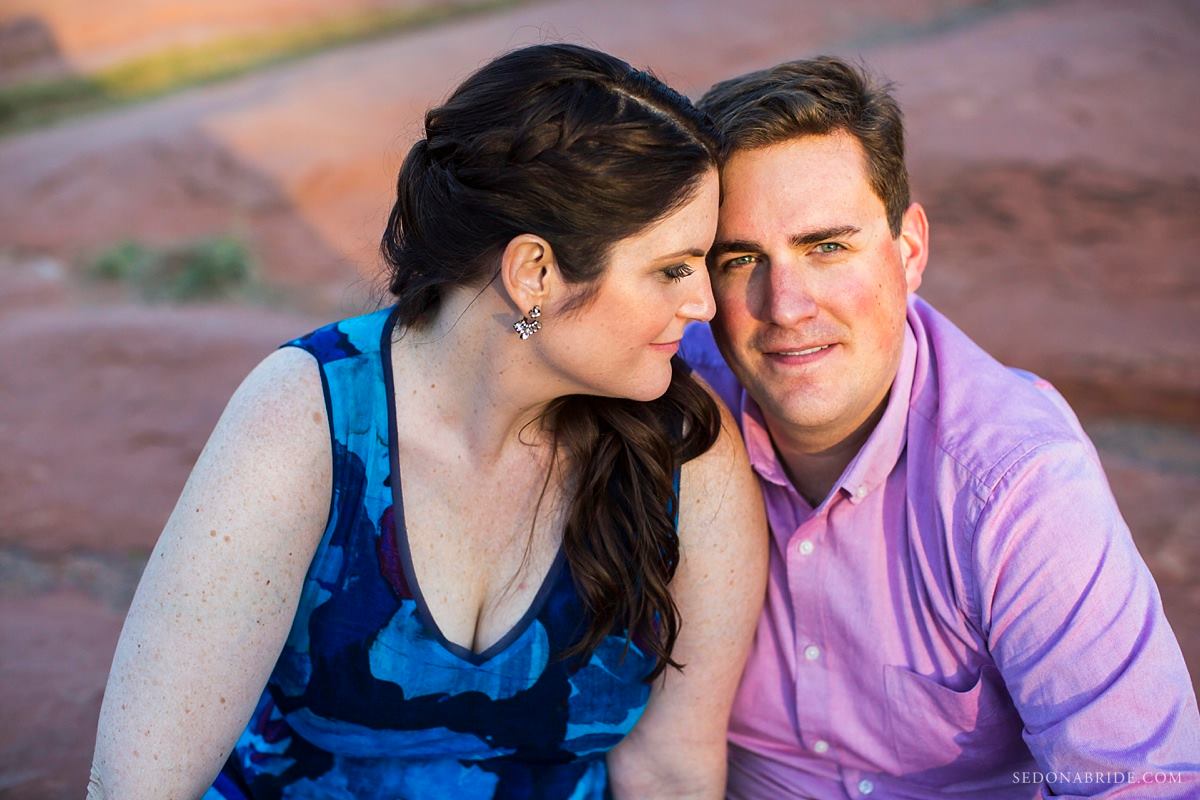 Sedona Engagement Session at Red Rock Crossing