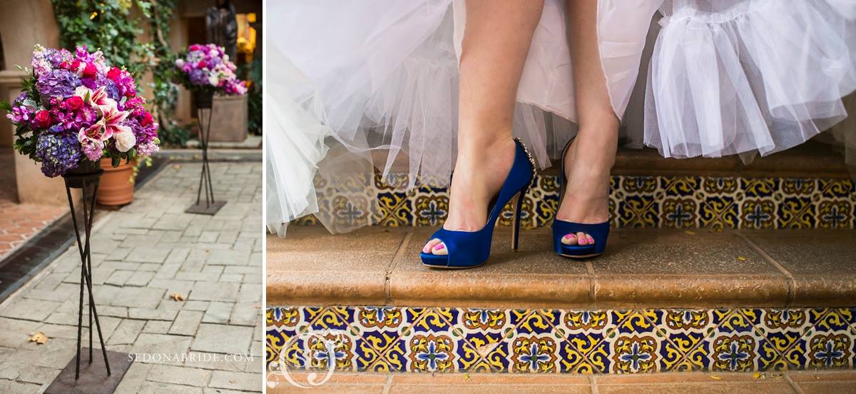 Sedona Wedding Ceremony at Tlaquepaque