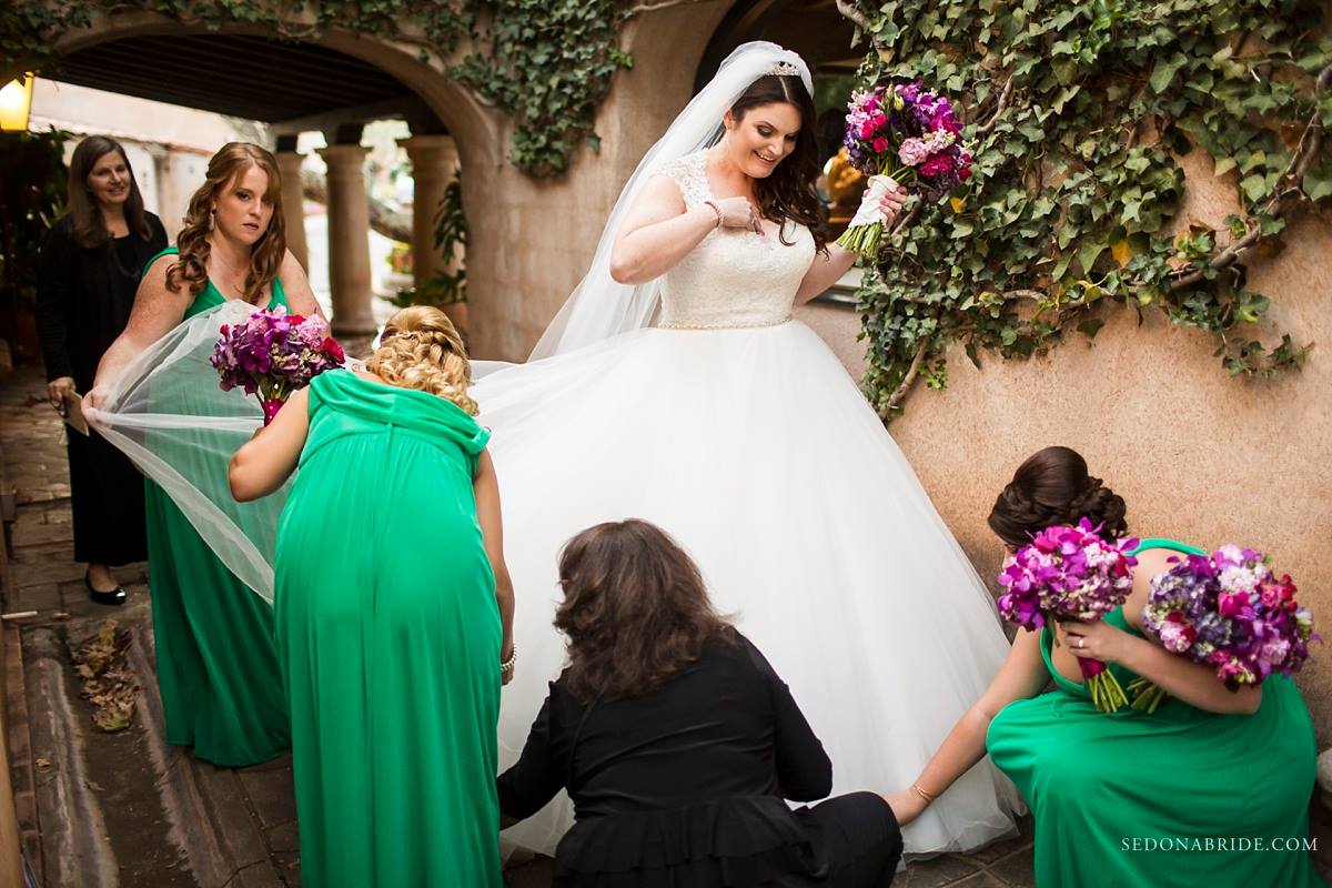 Sedona Wedding Ceremony at Tlaquepaque