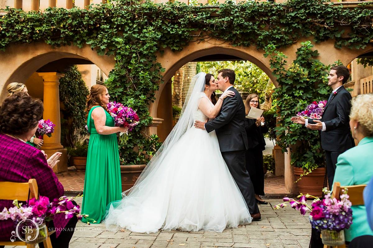 Sedona Wedding Ceremony at Tlaquepaque