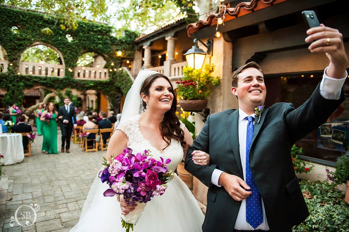 Sedona Wedding Ceremony at Tlaquepaque