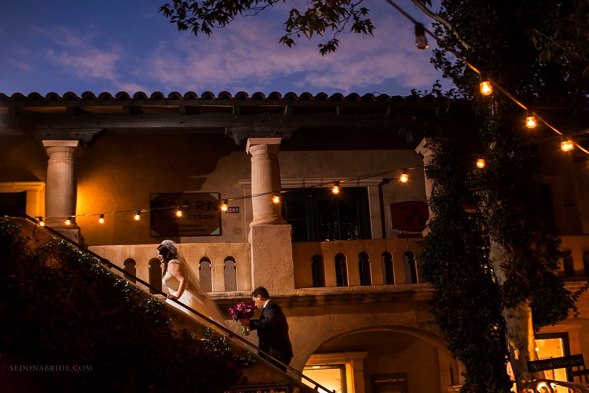 Sedona Wedding Reception at Tlaquepaque