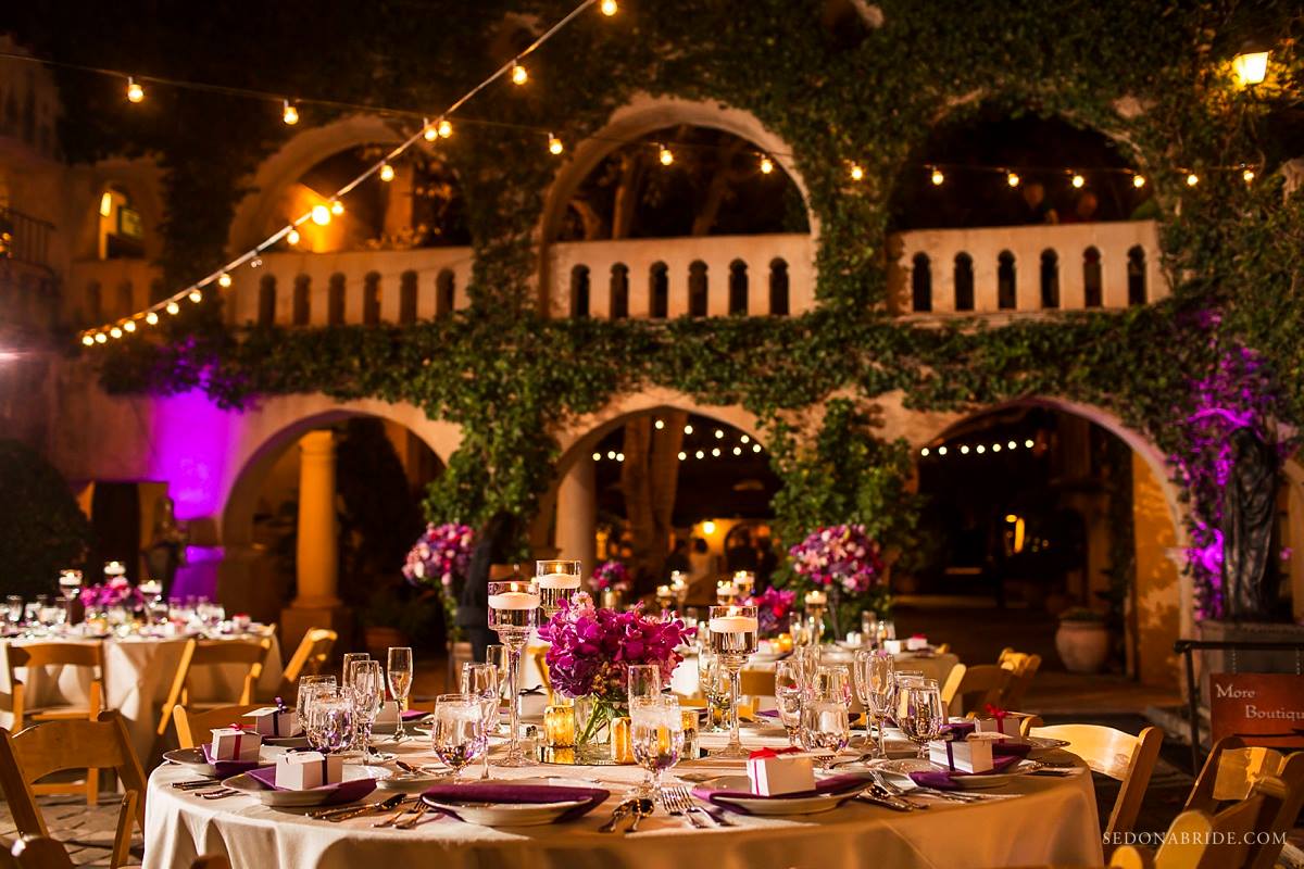 Sedona Wedding Reception at Tlaquepaque