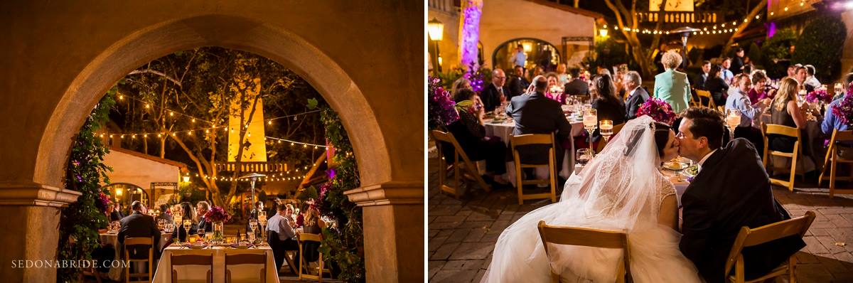 Sedona Wedding Reception at Tlaquepaque