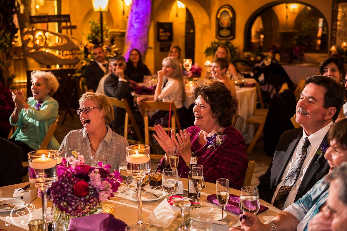 Sedona Wedding Reception at Tlaquepaque Patio de Las Campanas