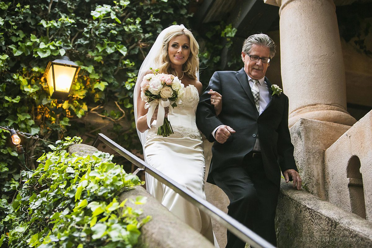 Tlaquepaque Wedding Ceremony at the Patio de las Campanas at Sedona