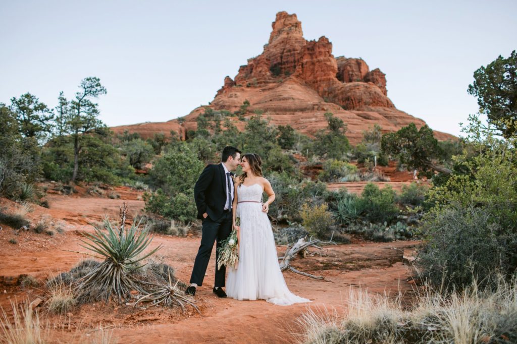 Sedona elopement location Bell Rock