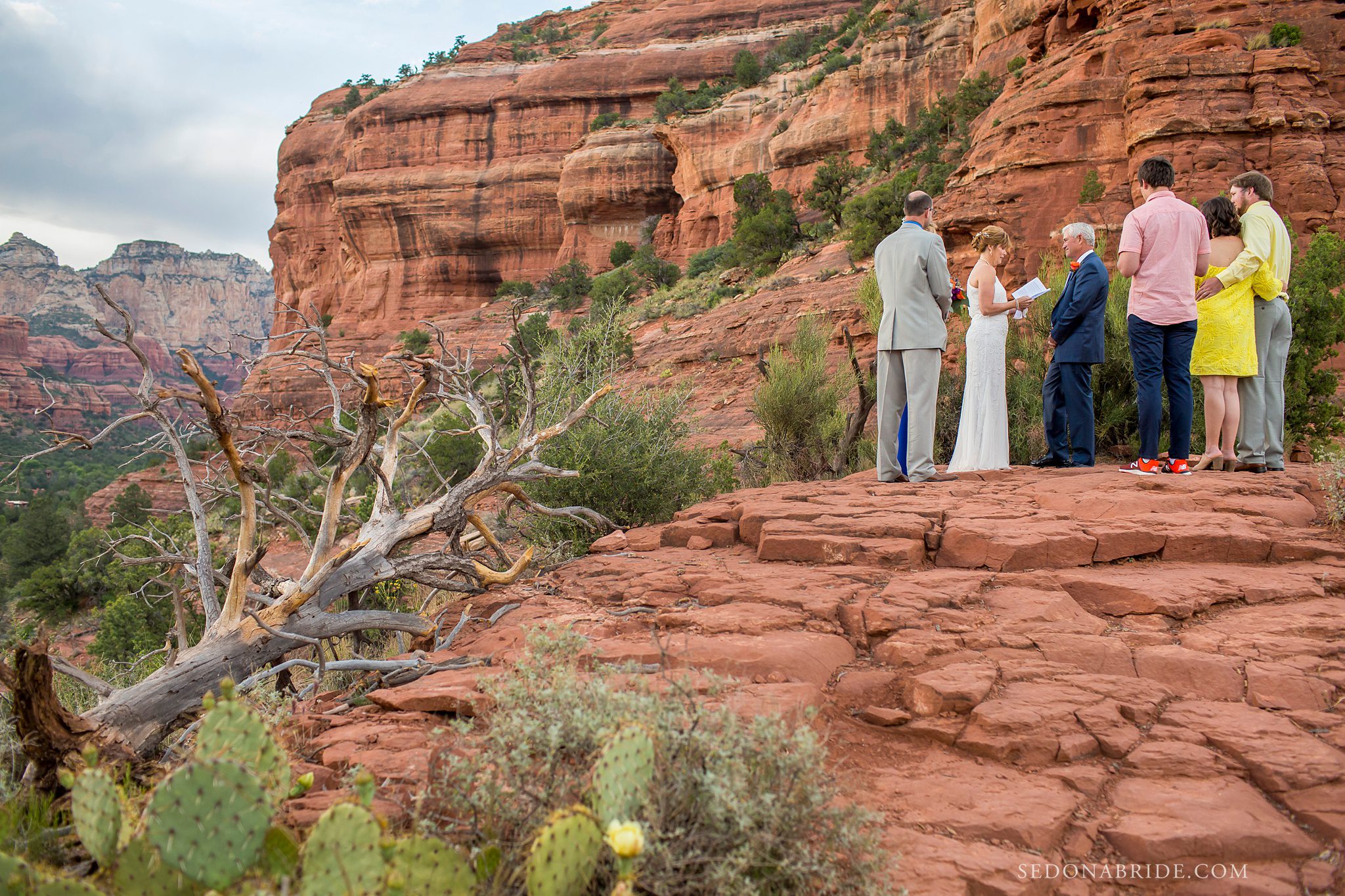 Enchantment Resort wedding ceremony