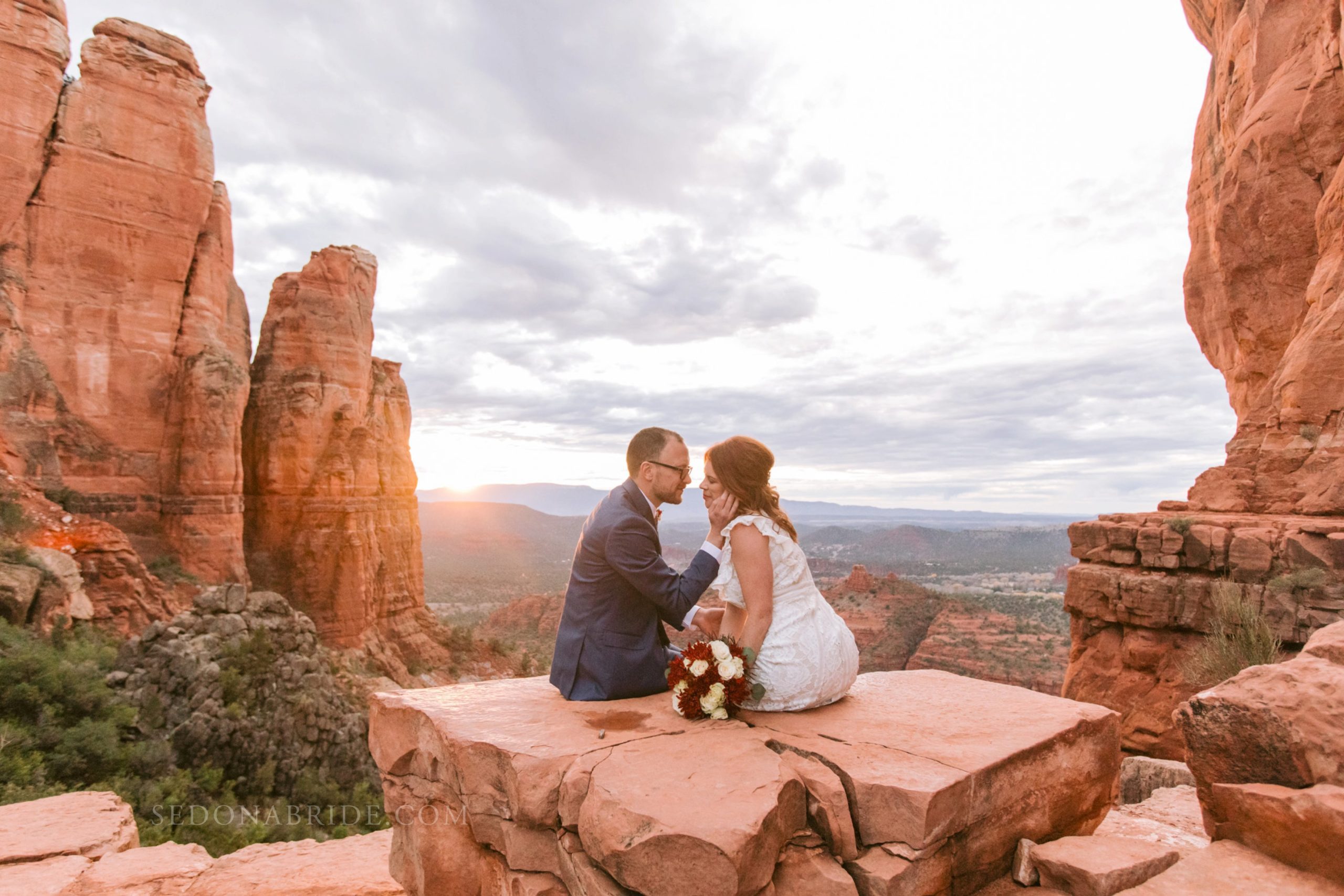 Cathedral Rock wedding in Sedona