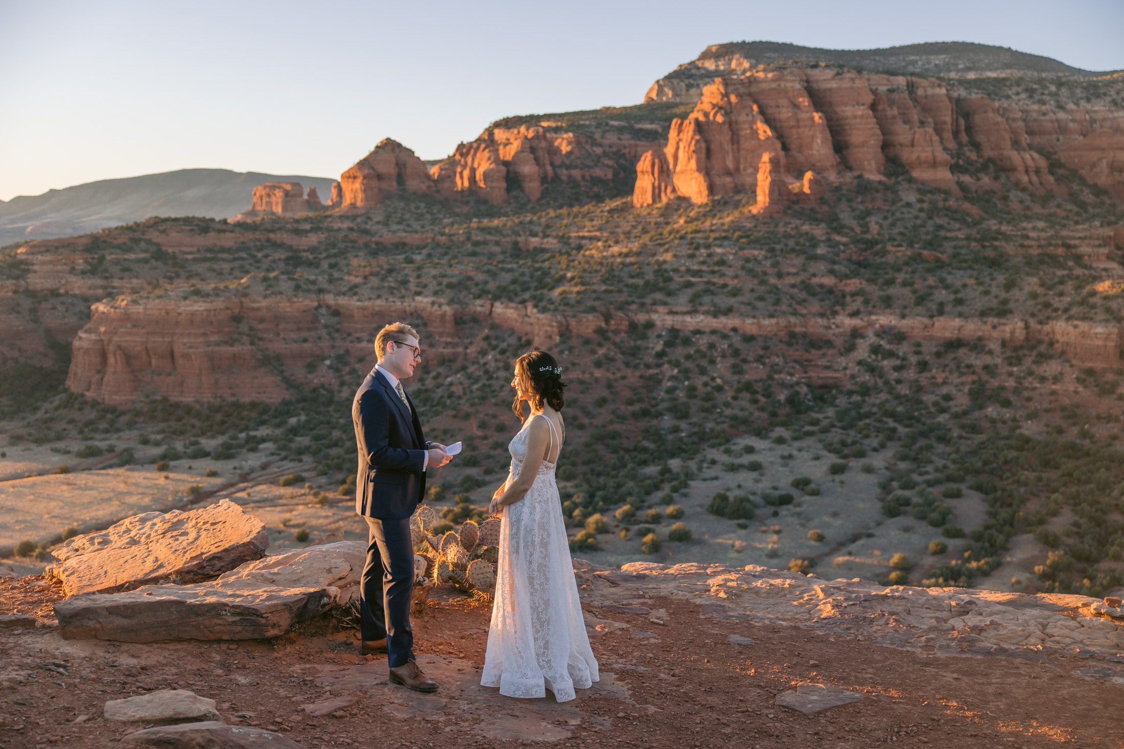 Sedona elopement location